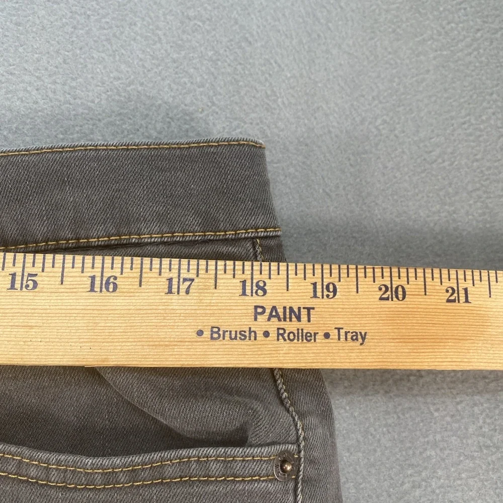 Levi 505 Mens Jeans 38x32 Grey Straight Leg